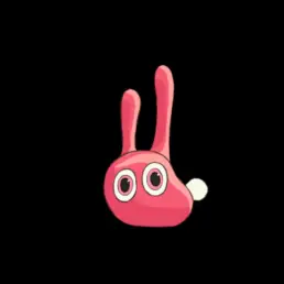 Cellshaded Pinkuu the rabbit before comped using DIIS