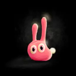 Composited Pinkuu the rabbit after using DIIS